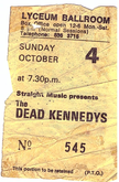 Dead Kennedys / DOA / Anti-Nowhere League on Oct 4, 1981 [635-small]