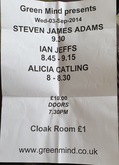 Steven James Adams / Ian Jeffs / Alicia Catling on Sep 3, 2014 [669-small]