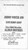 Johnny Winter / Elvin Bishop / Allman Brothers Band on Mar 12, 1971 [691-small]