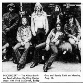 Allman Brothers Band / Buddy Guy / Luther Allison / Mississippi Fred McDowell / Bonnie Raitt on Aug 16, 1971 [762-small]