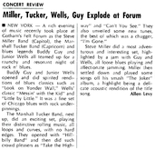 Steve Miller Band / Buddy Guy & Junior Wells / Marshall Tucker Band on Nov 23, 1973 [772-small]