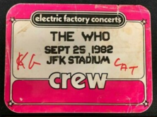 The Who / The Clash / Santana / The Hooters on Sep 25, 1982 [872-small]