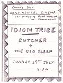 Idiom Tribe / Butcher / Big Sleep on Jul 29, 1984 [070-small]