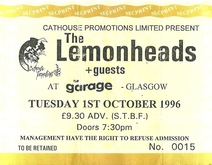 The Lemonheads / You Am I on Oct 1, 1996 [513-small]