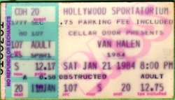 Van Halen / Autograph on Jan 21, 1984 [517-small]