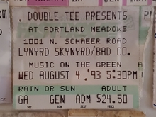 Lynyrd Skynyrd / Bad Company on Aug 4, 1993 [521-small]