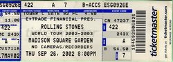 Rolling Stones / The Pretenders on Sep 26, 2002 [576-small]