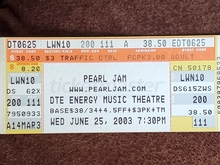 Pearl Jam / Buzzcocks on Jun 25, 2003 [600-small]