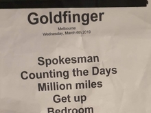 Millencolin / Goldfinger / The Lazy Susans on Mar 6, 2019 [719-small]