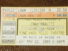 Lenny Kravitz / Black Crowes / Everlast / Cree Summer on May 22, 1999 [727-small]