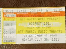 Ozzfest '01 on Jul 30, 2001 [736-small]
