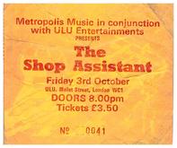 Shop Assistants / The Bodines / Wild Flowers on Oct 3, 1986 [739-small]