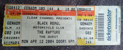 Black Rebel Motorcycle Club / The Rapture on Apr 12, 2004 [760-small]