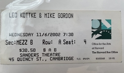 Leo Kottke / Mike Gordon on Nov 6, 2002 [769-small]