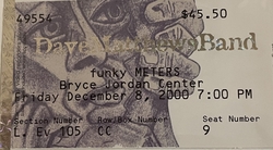 Dave Matthews Band / Funky Meters on Dec 8, 2000 [779-small]