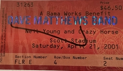 Dave Matthews Band / Neil Young & Crazy Horse / Soulive on Apr 21, 2001 [783-small]
