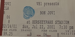 Bon Jovi / Eve 6 on Jul 22, 2001 [802-small]
