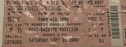 Farm Aid 2002 on Sep 21, 2002 [817-small]