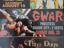 Suicide City / Priestess / Gwar / 2 Cents on Aug 20, 2006 [944-small]
