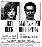 Jeff Beck / mahavishnu orchestra on May 1, 1975 [945-small]