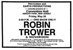 Robin Trower / Mushroom on May 30, 1975 [958-small]