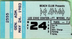 Def Leppard / Krokus / John Butcher Axis on May 24, 1983 [963-small]