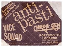 Anti-Pasti / Vice Squad / Chron Gen on Nov 15, 1981 [989-small]