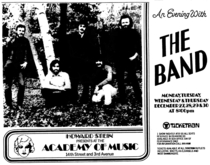 The Band on Dec 27, 1971 [062-small]