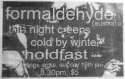 Formaldehyde / This Night Creeps / Cold By Winter / Holdfast on Jan 19, 2004 [362-small]