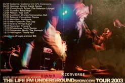 The Life FM Underground Show Tour 2003 on Oct 10, 2003 [371-small]
