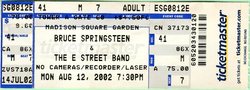 Bruce Springsteen / Bruce Springsteen & The E Street Band on Aug 12, 2002 [545-small]