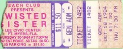 Twisted Sister / Dokken / Y and T on Oct 18, 1984 [561-small]