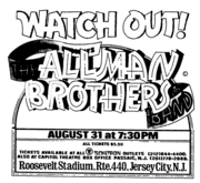 Allman Brothers Band / The Marshall Tucker Band on Aug 31, 1973 [618-small]