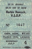 Herbie Hancock VSOP on Jul 4, 1977 [737-small]