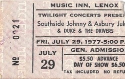 Southside Johnny & The Asbury Jukes / Duke And The Drivers on Jul 29, 1977 [739-small]