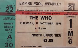 The Who / Steve Gibbons Band on Oct 21, 1975 [271-small]