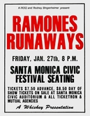 Ramones / The Runaways on Jan 27, 1978 [440-small]