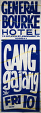 tags: GangGajang, Gig Poster - GangGajang / Eleven Eleven on Nov 10, 1989 [456-small]