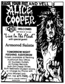 Alice Cooper / Armored Saint on Jan 9, 1988 [587-small]
