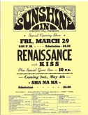 Renaissance / KISS / Truth on Mar 29, 1974 [604-small]