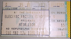 Metallica / Queensrÿche on Mar 12, 1989 [632-small]