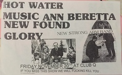Hot Water Music / ann beretta / New Found Glory / Further Seems Forever on Nov 20, 1998 [663-small]