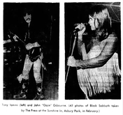 Black Sabbath / Sun Mass / Dirt Road on Feb 17, 1971 [722-small]