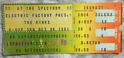 The Kinks / Red Rider on Oct 4, 1981 [846-small]