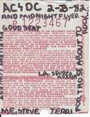 AC/DC  / Midnight Flyer on Feb 23, 1982 [585-small]