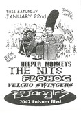Helper Monkeys / The Nits / Flohog / The Velcro Swingers on Jan 22, 2000 [913-small]
