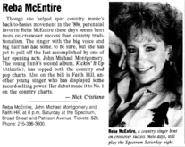 Reba McIntire / Faith Hill / john michael montgomery on Mar 26, 1994 [958-small]