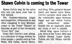 Shawn Colvin / David Gray on Oct 29, 1994 [987-small]