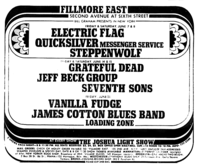Electric Flag / Quicksilver Messenger Service / Steppenwolf on Jun 7, 1968 [174-small]