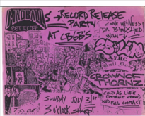 Madball / 25 Ta Life / Bulldoze / Crown of Thornz / Cold As Life / Full Contact on Jul 31, 1994 [345-small]